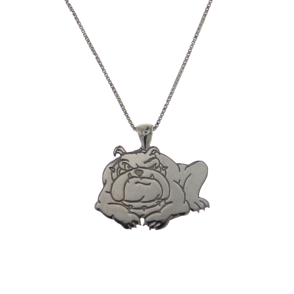 Collana in Argento 925 – Amico a 4 Zampe (Bulldog)