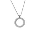 Collana Ho’oponopono in argento 925 con incisione del mantra in inglese, made in italy by breezy